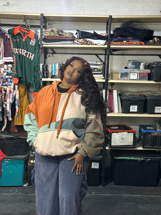 Rebirth Custom Colour-Block Hoodie