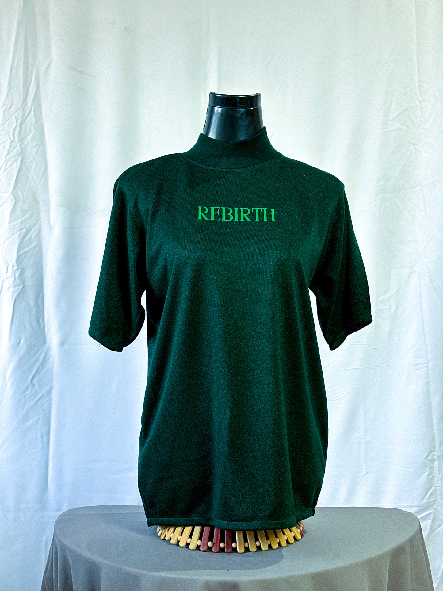 Rebirth Luxe French Jersey Knit T-Shirt