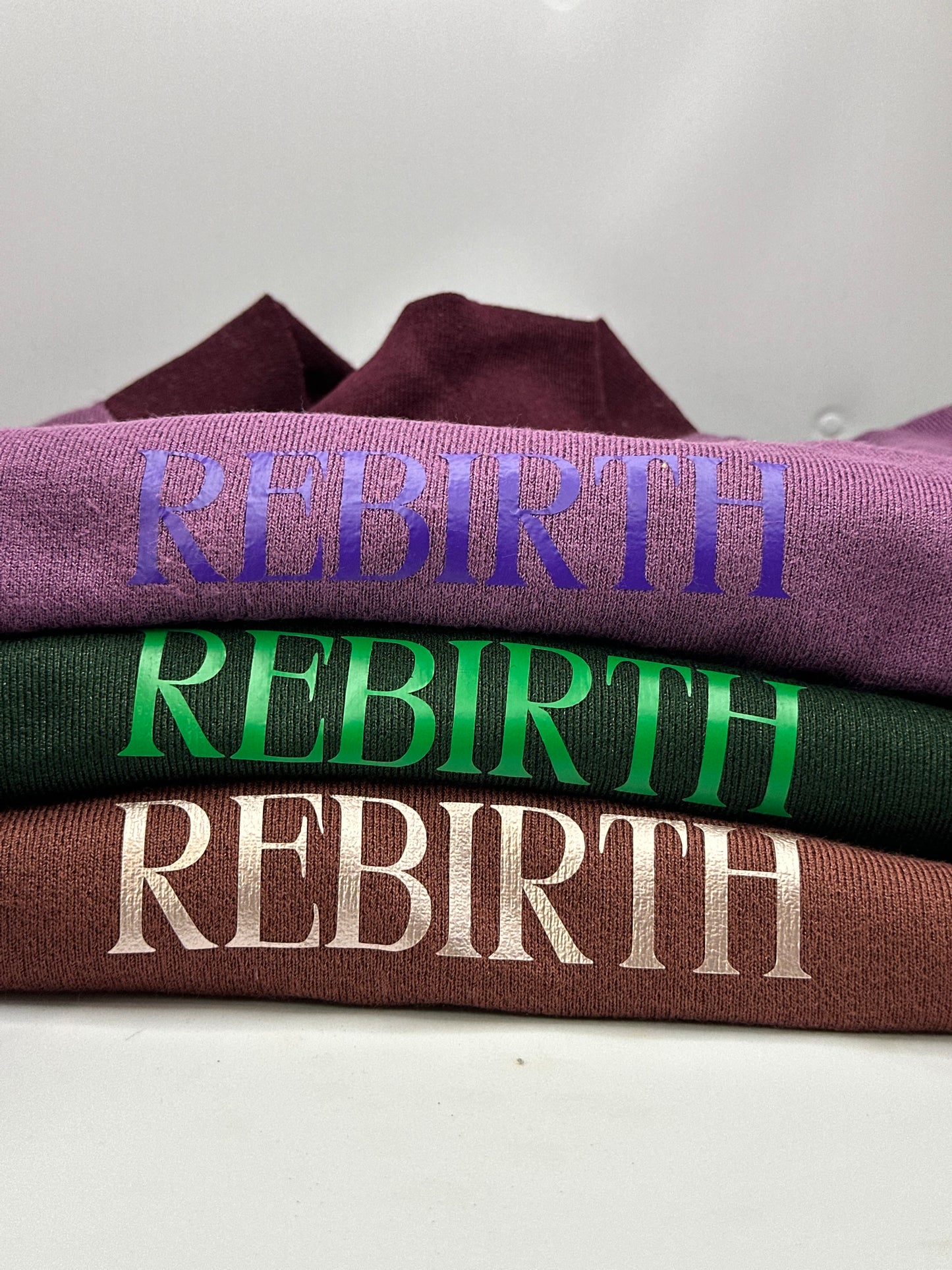 Rebirth Luxe French Jersey Knit T-Shirt