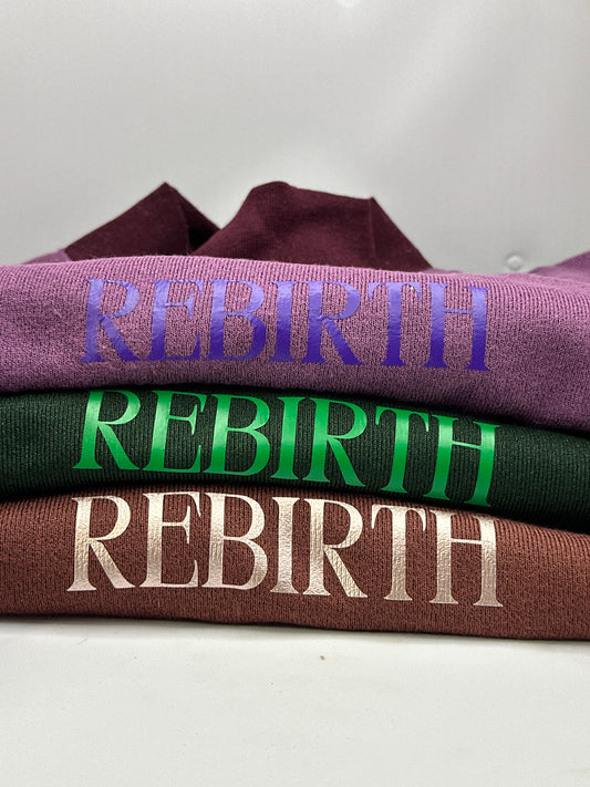 Rebirth Luxe French Jersey Knit T-Shirt